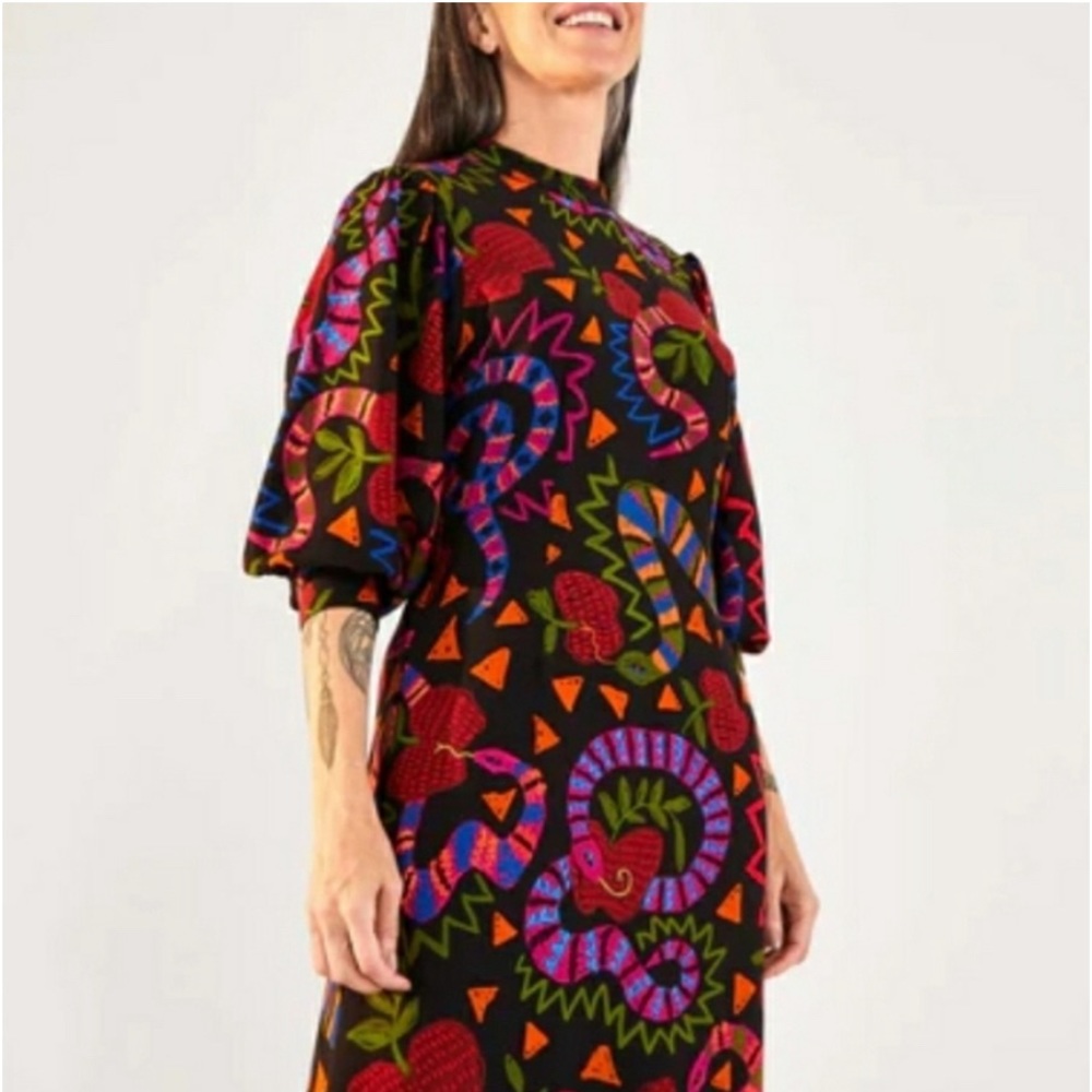Farm Rio Fall/Winter Printed Midi Dress